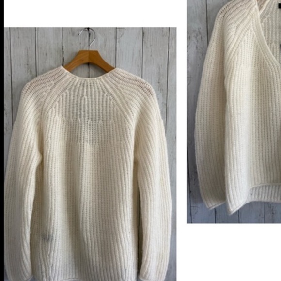 rag & bone Wool Blend Joseph Long Sleeves Sweater - Picture 5 of 15